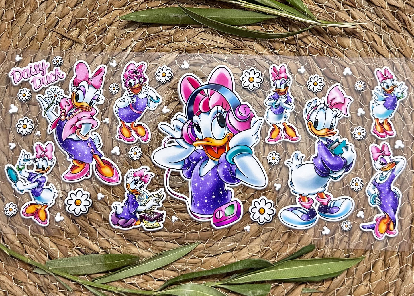 RTS-16oz UV DTF| Duck Girl | Single Sided