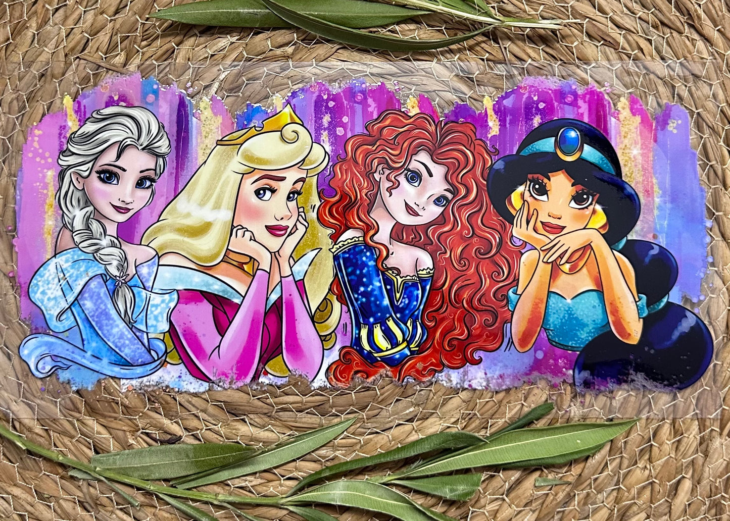 RTS-16oz UV DTF| Princesses 2 | Single Sided