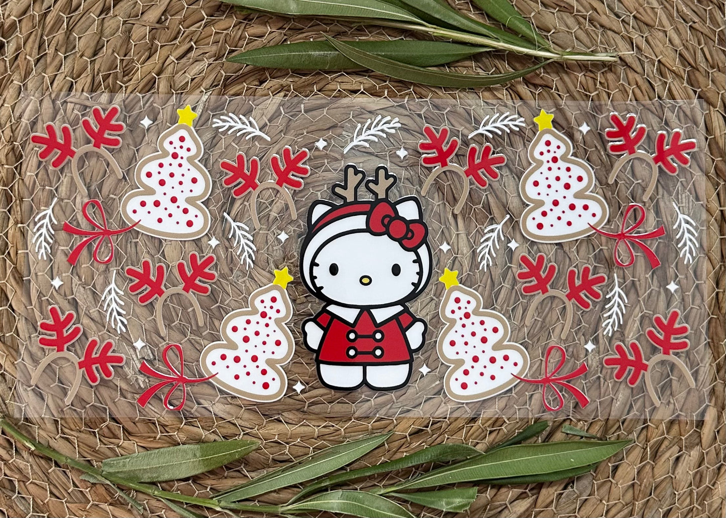 RTS-16oz UV DTF| HK Reindeer | Single Sided