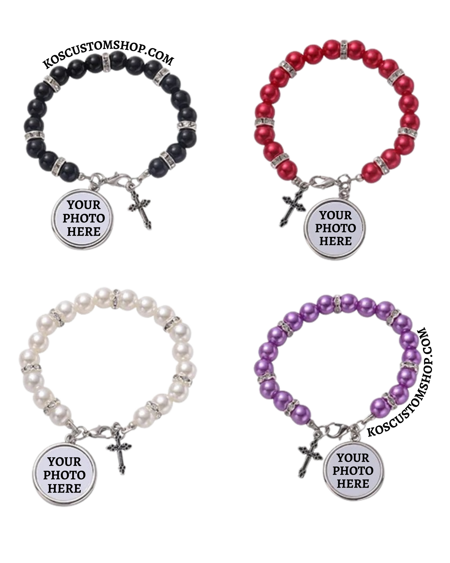 Personalized Rosary Bracelet