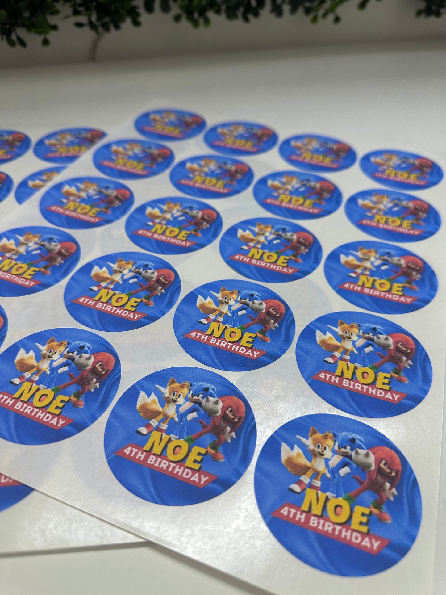 2” Circle Matte Paper Stickers