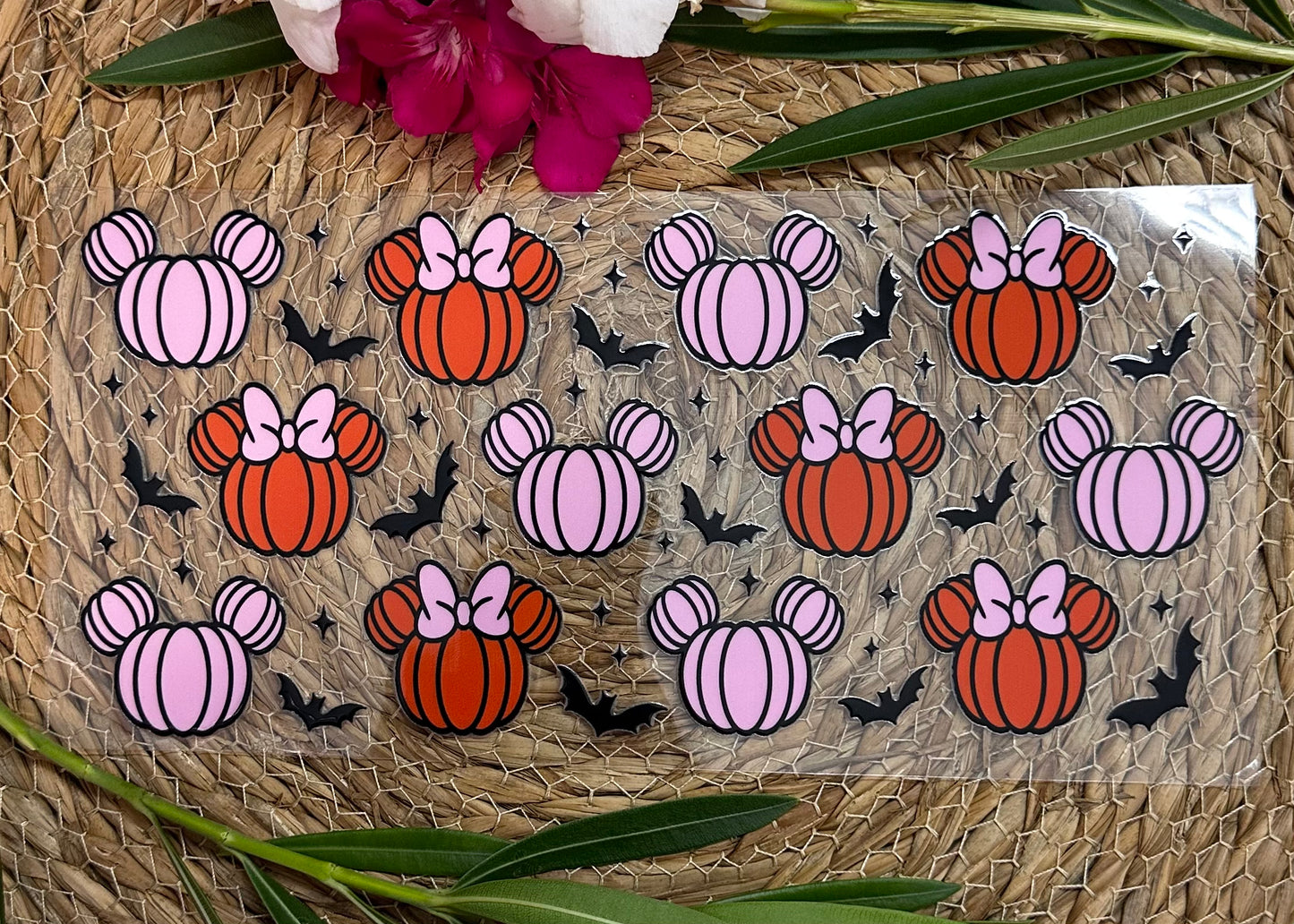 RTS-16oz UV DTF| Pumpkin Mouse| Double Sided