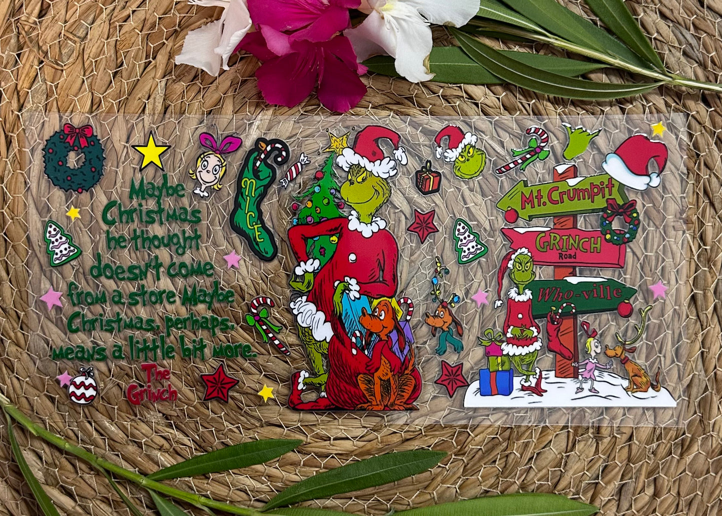 RTS-16oz UV DTF| Maybe Christmas..| Double Sided