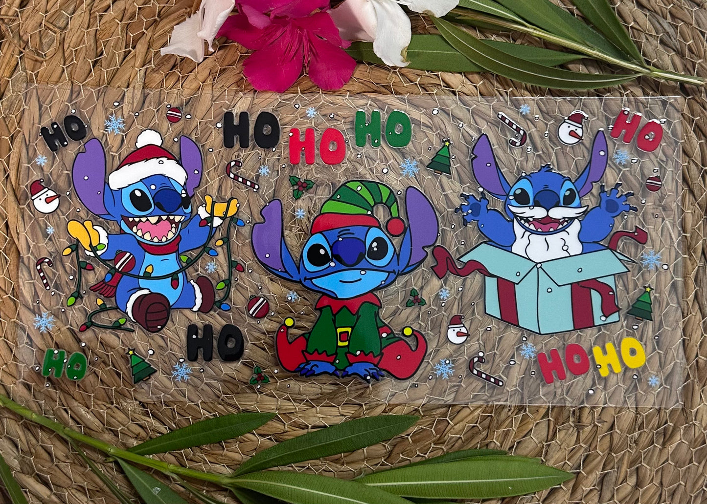 RTS-16oz UV DTF|Blue Alien Elf| Double Sided