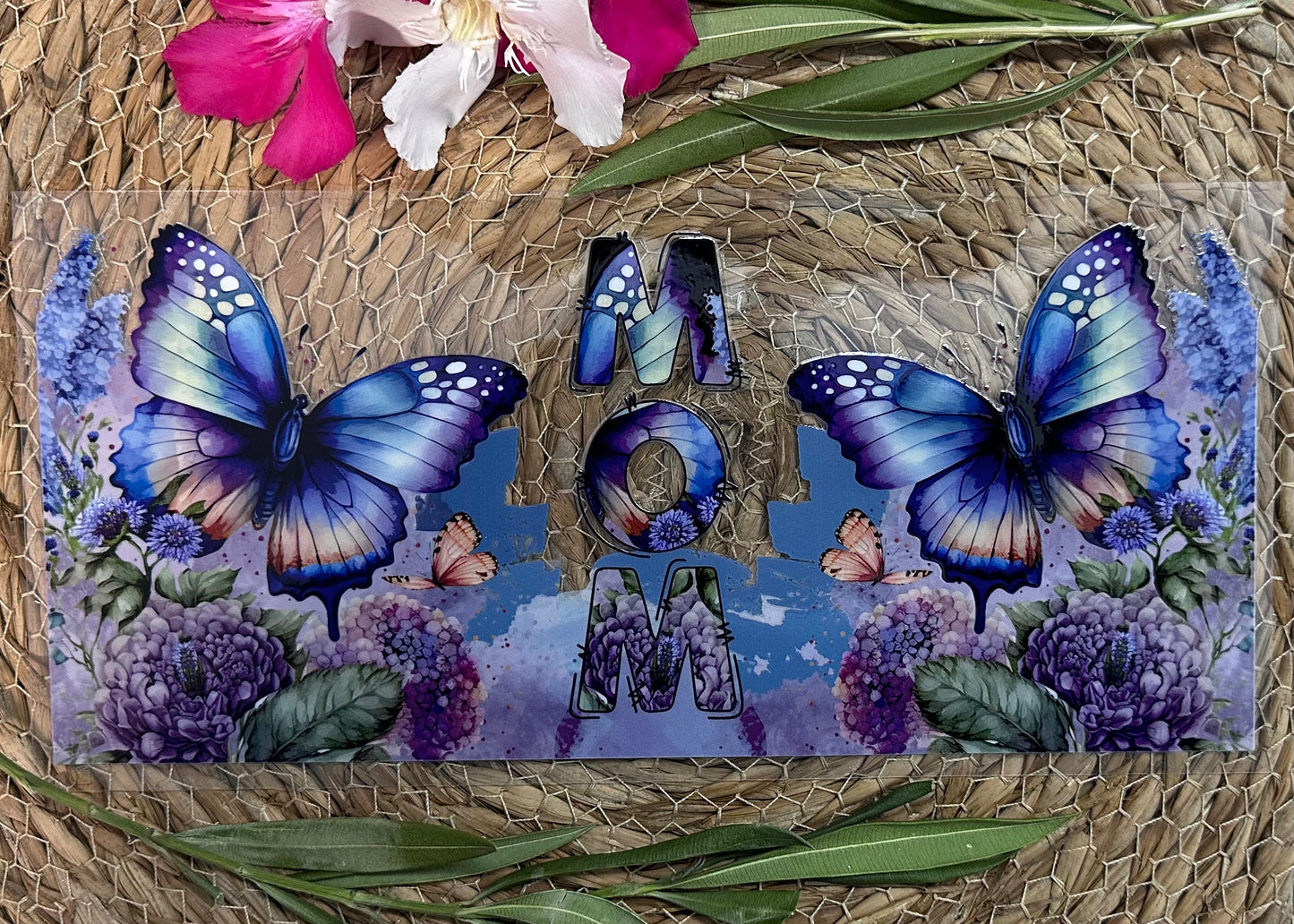 RTS-16oz UV DTF| Mom Butterfly | Single Sided