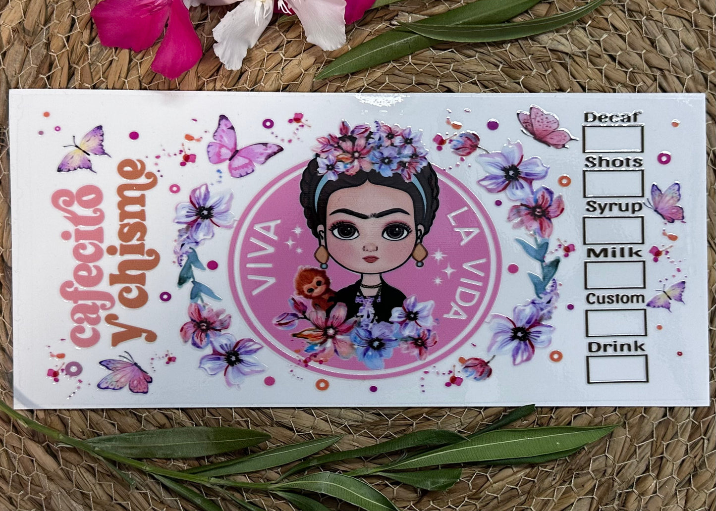 RTS-16oz UV DTF| Frida| Single Sided