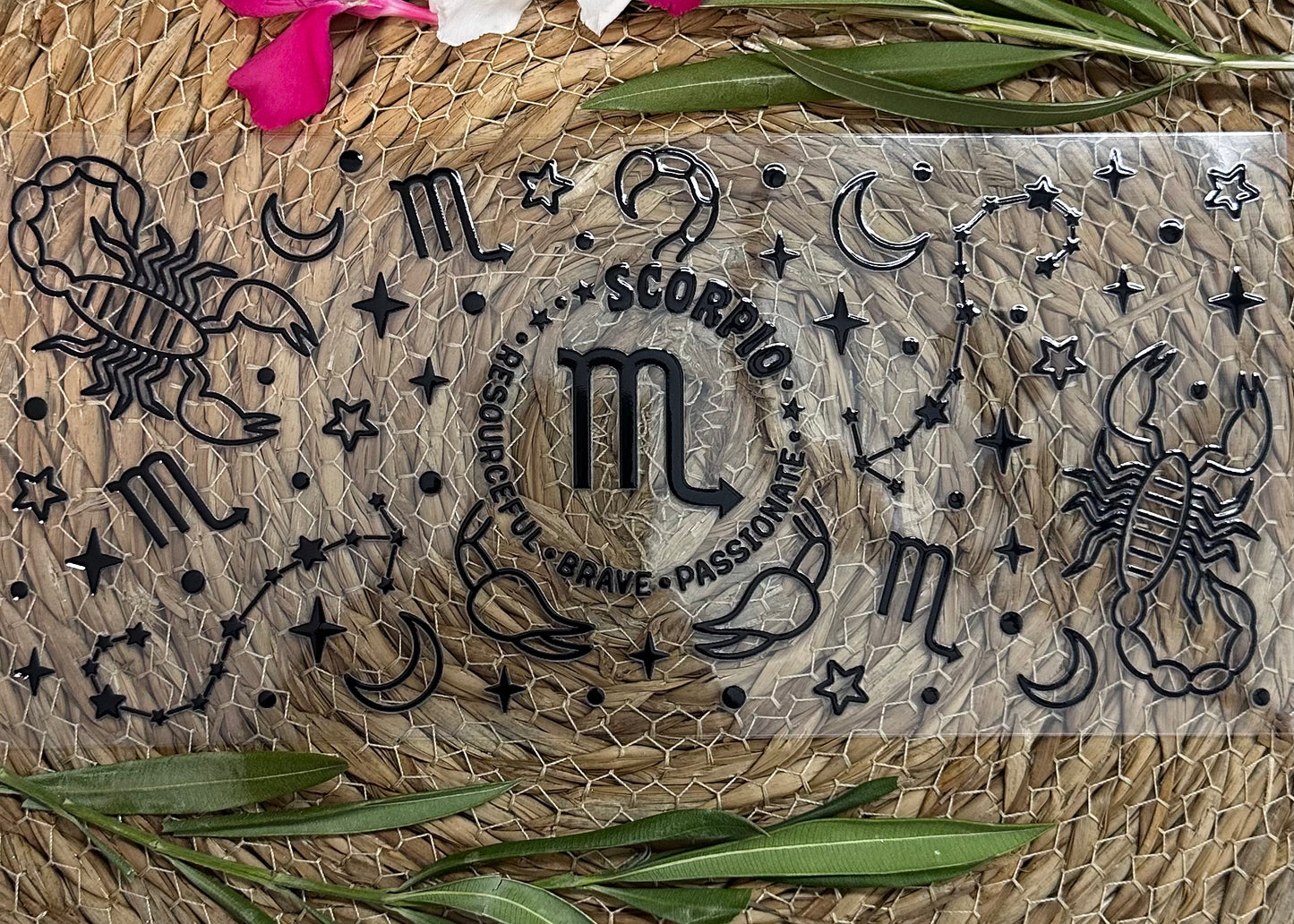 RTS-16oz UV DTF| Scorpio | Double Sided