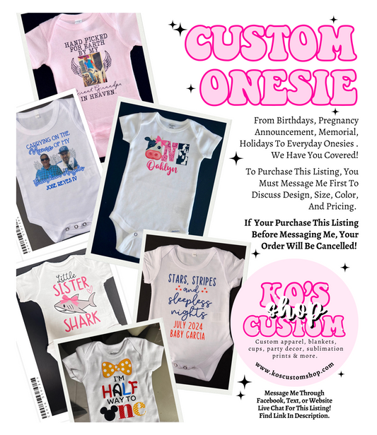 Custom Onesie