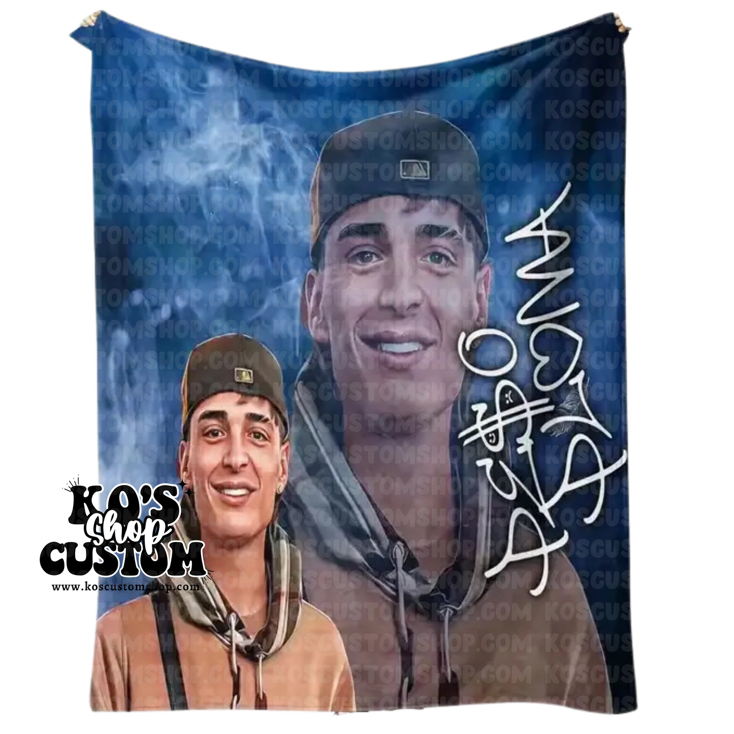 Double P Blanket (Blue)