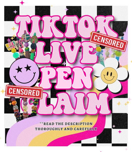 Tiktok Live Beadable Pens