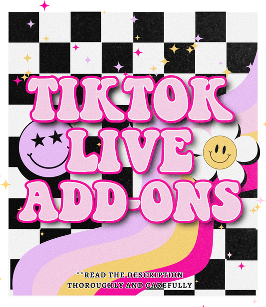 Tiktok Live Add-Ons