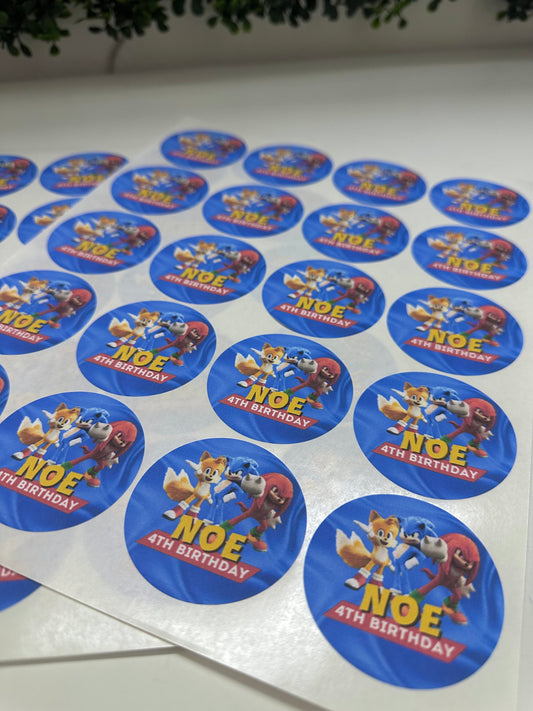 2” Circle Matte Paper Stickers